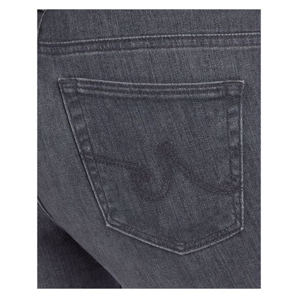 AG Womens Skinny Jeans Gray Zippered Pocketed Solid Juniors 27 Waist - Picture 4 of 4